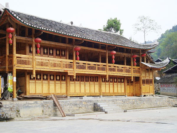 溆浦湘楚木作古建工程有限公司,土家吊腳樓,侗鄉鼓樓,侗鄉風雨樓哪里好