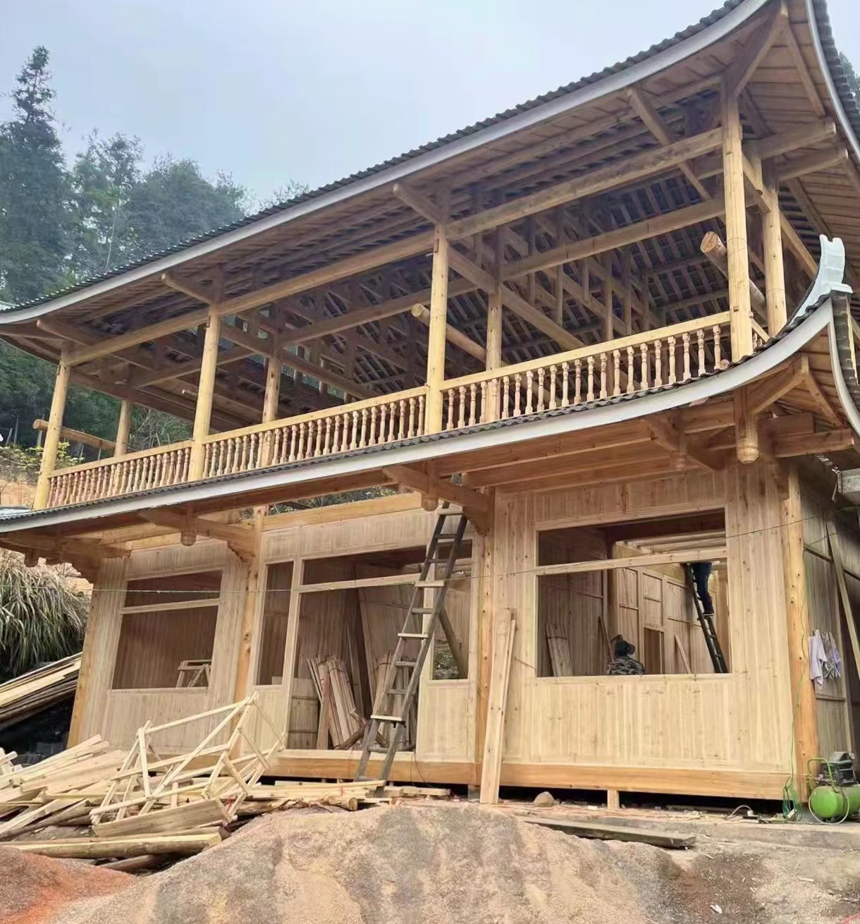 溆浦湘楚木作古建工程有限公司,土家吊腳樓,侗鄉鼓樓,侗鄉風雨樓哪里好