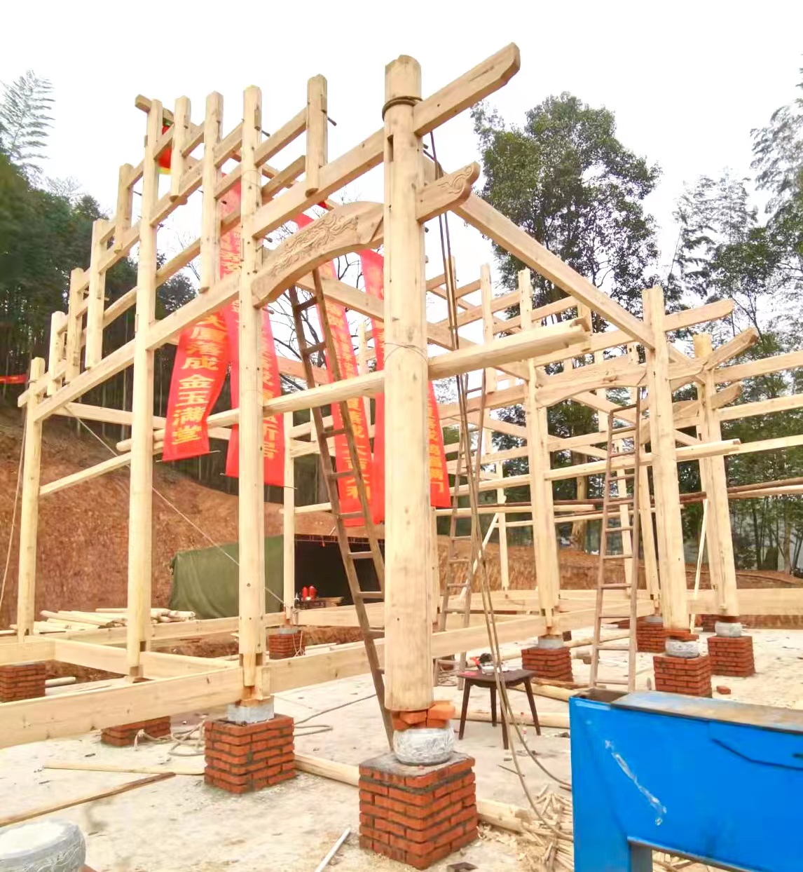 溆浦湘楚木作古建工程有限公司,土家吊腳樓,侗鄉鼓樓,侗鄉風雨樓哪里好