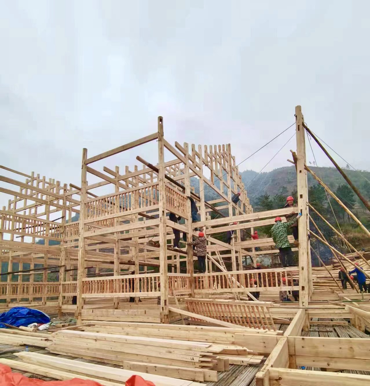 溆浦湘楚木作古建工程有限公司,土家吊腳樓,侗鄉鼓樓,侗鄉風雨樓哪里好