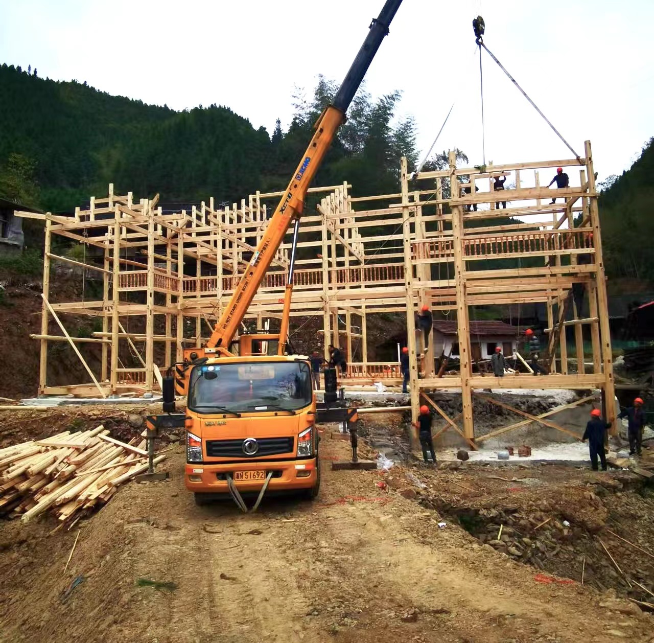 溆浦湘楚木作古建工程有限公司,土家吊腳樓,侗鄉鼓樓,侗鄉風雨樓哪里好
