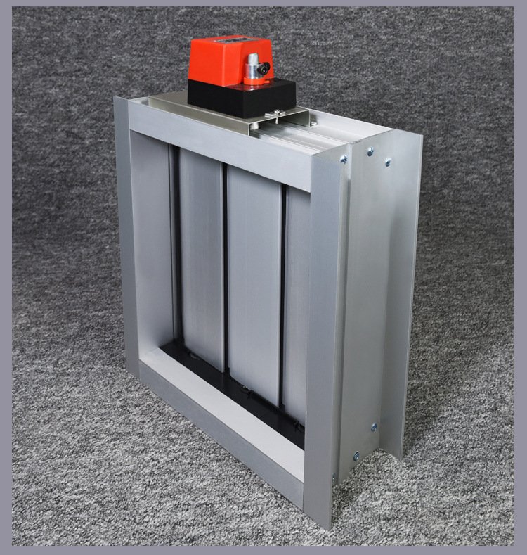 鋁合金電動(dòng)密閉閥 開關(guān)型 信號(hào)反饋 方形風(fēng)量調(diào)節(jié)閥 通風(fēng)管道閥門 -